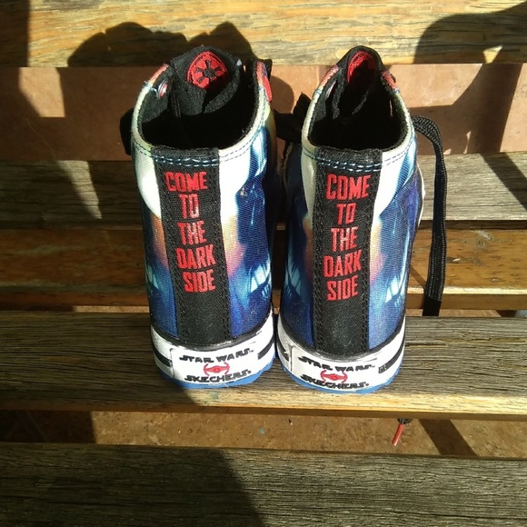 Star wars Skechers high tops - Picture 3 of 7